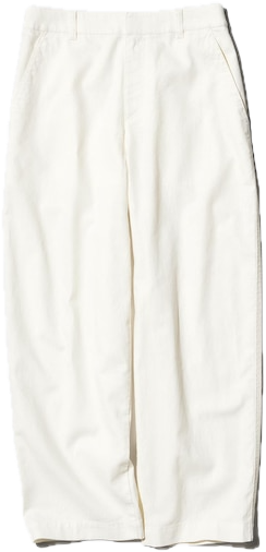 Linen Cotton Tapered Trousers